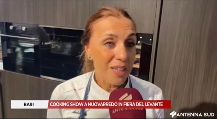 Nuovarredo, cooking show in Fiera del levante