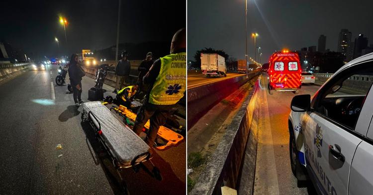 Motocicleta não é localizada após acidente que deixou motociclista ferido em Balneário Camboriú&nbsp;