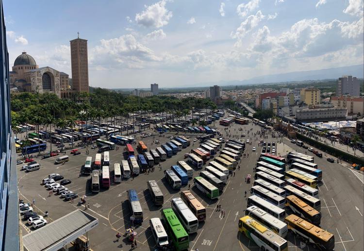 Santuário Nacional de Aparecida altera forma de pagamento de estacionamento; saiba como será