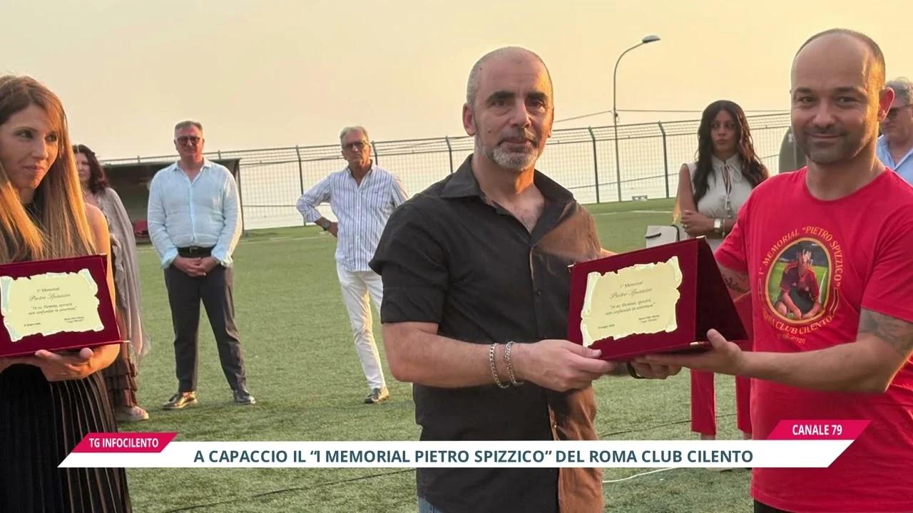 A Capaccio il “I Memorial Pietro Spizzico” del Roma Club Cilento tra sport e ricordo