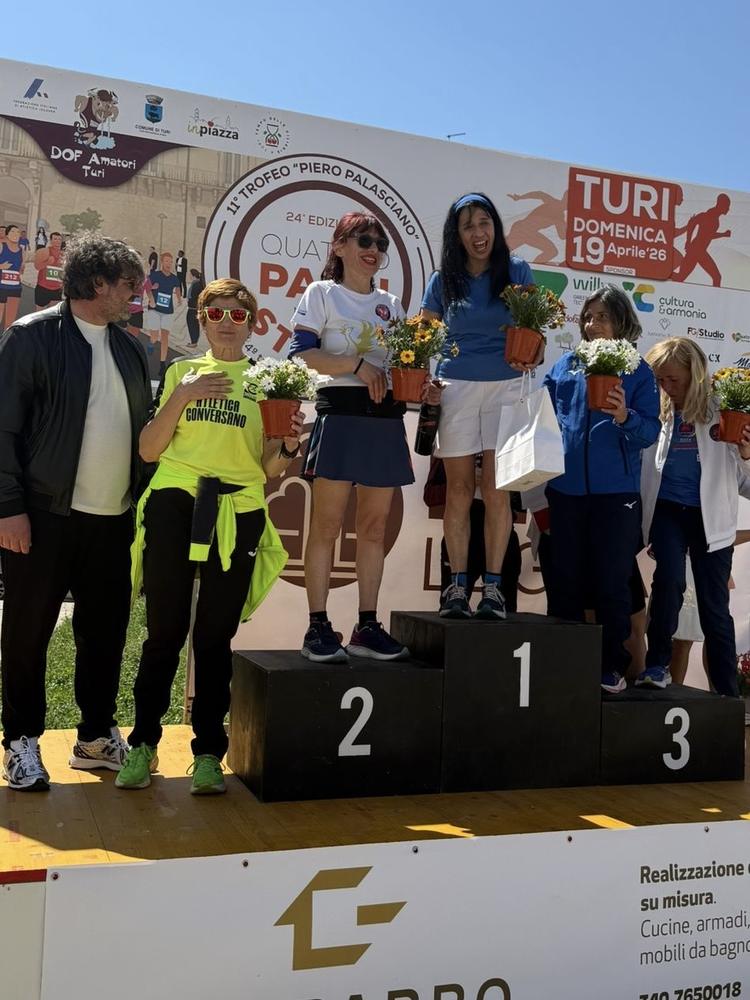 Atletica Conversano protagonista alla “Quattro passi nella storia” di Turi