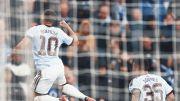 Con un gol de Buendía, Aston Villa aguantó los chaparrones y venció a Brujas en el arranque de la Champions League