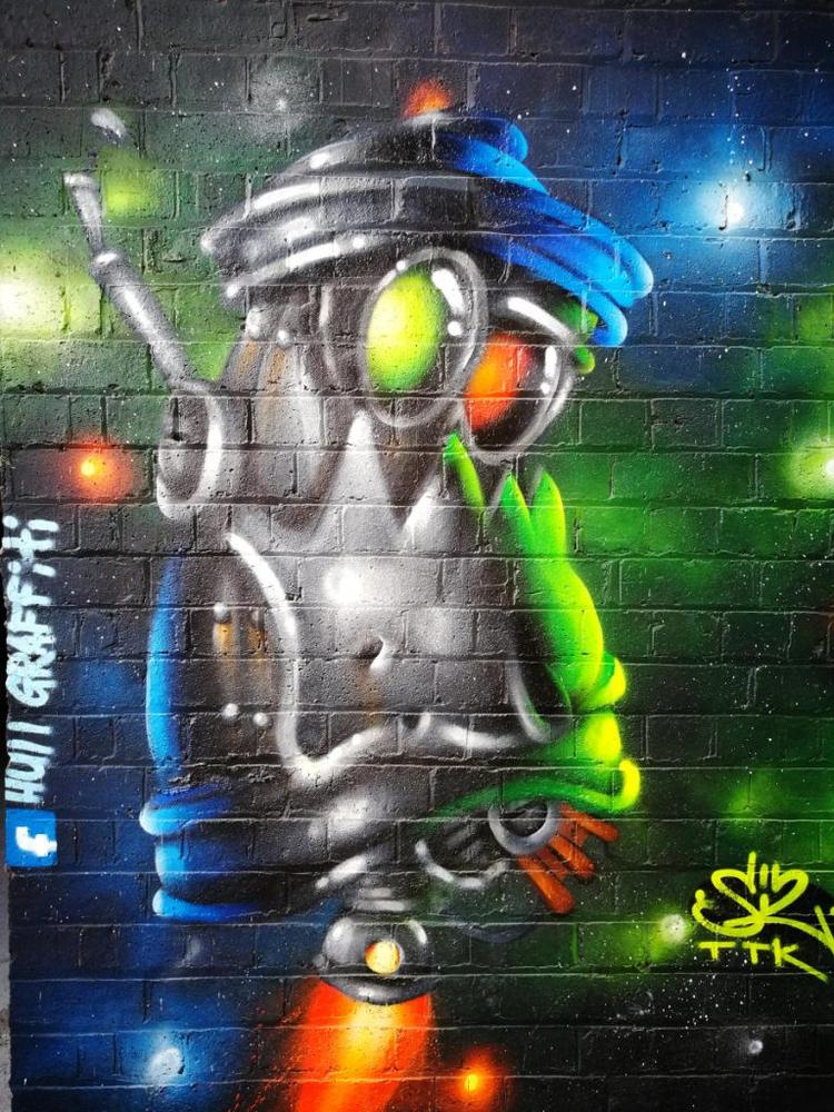Birmingham Digbeth Graffiti Art 