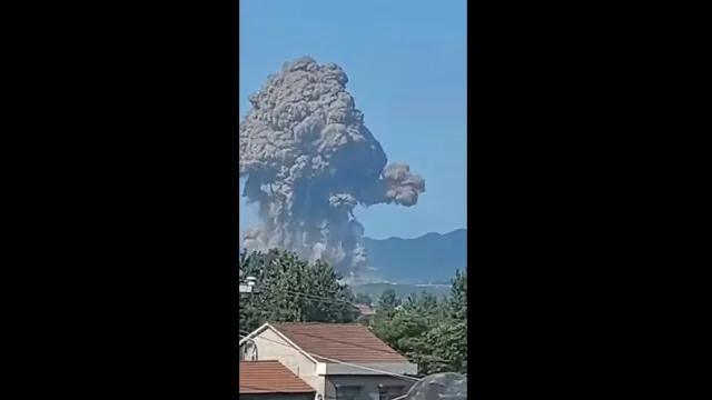 Vídeo mostra explosão em fábrica na China que matou 26 pessoas
