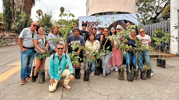 Meggie Salgado encabeza reforestación masiva para rescatar la imagen verde de Cuernavaca