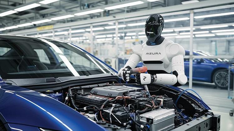 Deployment of humanoids in automotive production processes. (Neura Robotics/IFR)