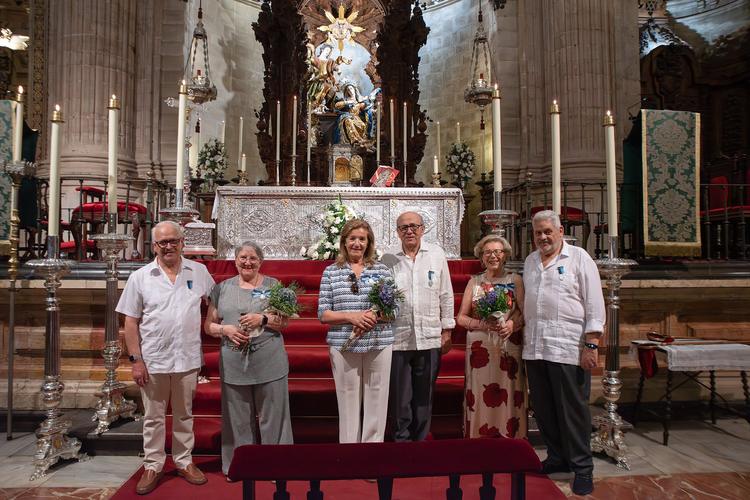 Tres matrimonios de Medalla en Santa María la Mayor de Ronda