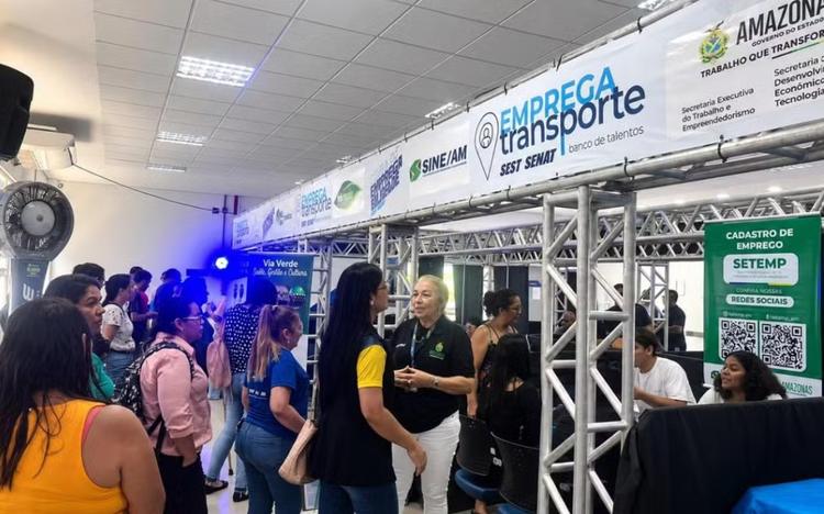 Feira de emprego oferece mais de 730 vagas e capacitação gratuita em Manaus nesta sexta-feira