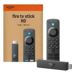 Amazon Fire TV Stick HD 2nd Gen on white background