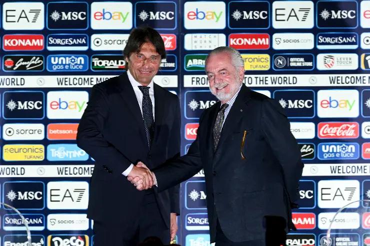 Il Napoli è incerto su Conte