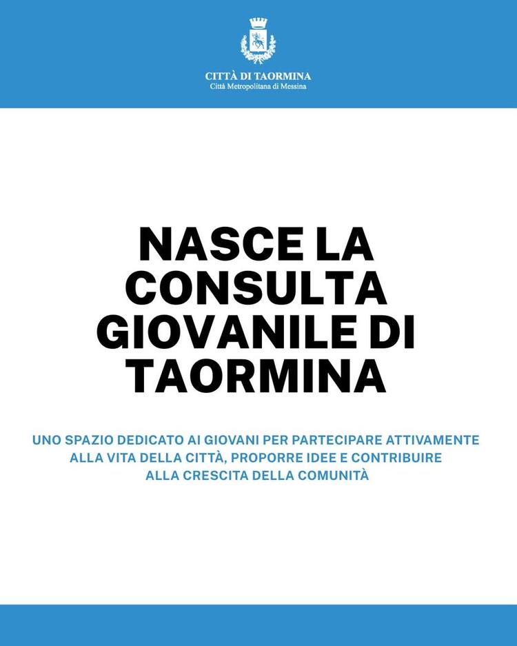 LA CONSULTA GIOVANILE PRENDE FORMA: APPROVATO ALL’UNANIMITÀ IL NUOVO REGOLAMENTO Nel corso del Consiglio Comunale di ier...