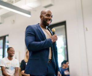 Everton Blair, son of Jamaican immigrants, becomes the first openly gay Black person elected to Congress from Georgia.