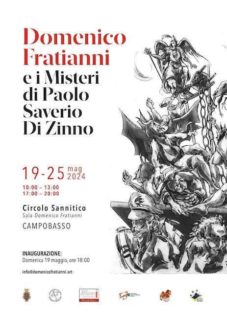 “Domenico Fratianni e i Misteri di Paolo Saverio Di Zinno” mostra a Campobasso