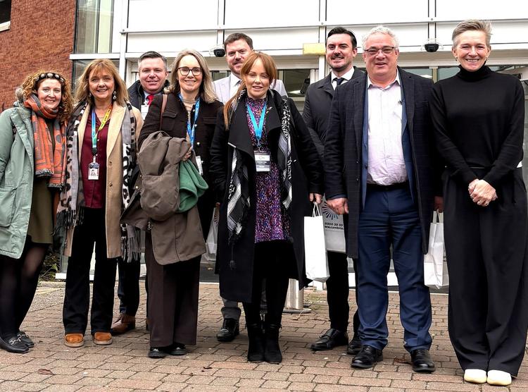 Irish parliamentary delegation visits North East Wales to explore bilingual education
