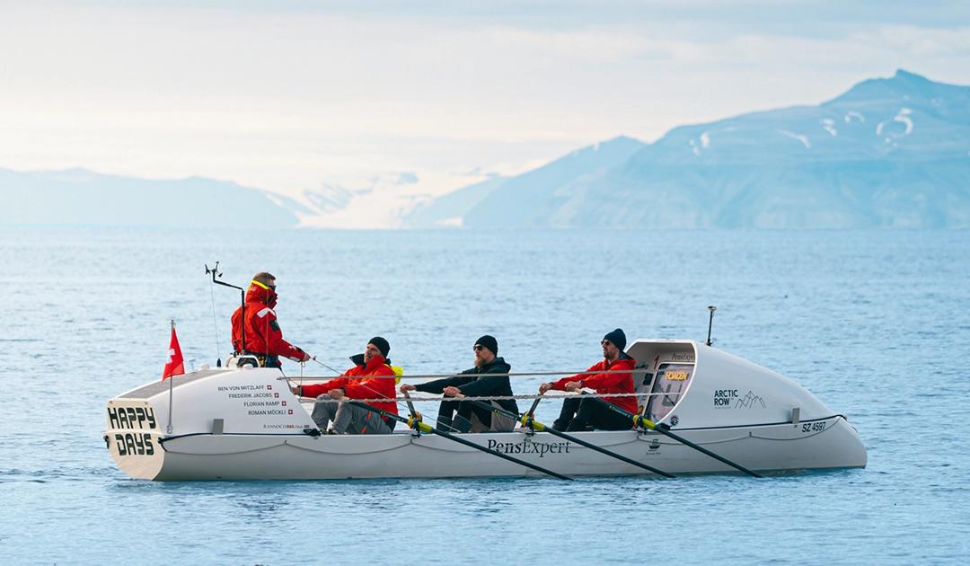Arctic Row 2026: Schweizer Expedition plant historische Ruderfahrt durch die Arktis