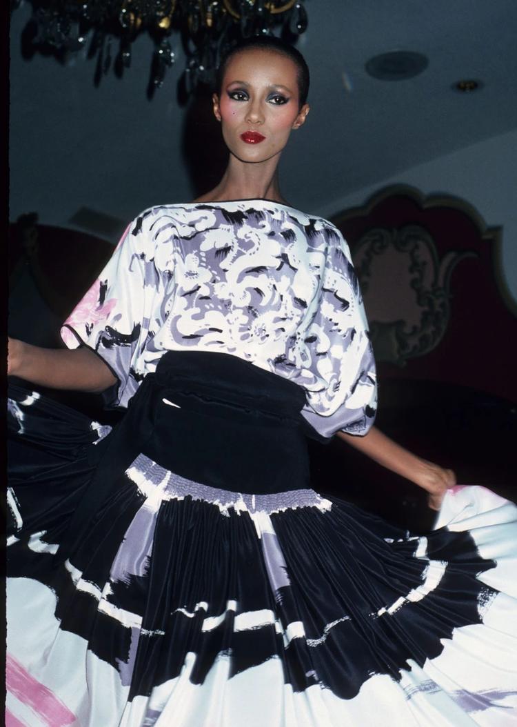 Michael Vollbracht Fashion Show - Runway - 1981