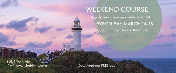 Escape the city – prepare for your birth with us in Byron!