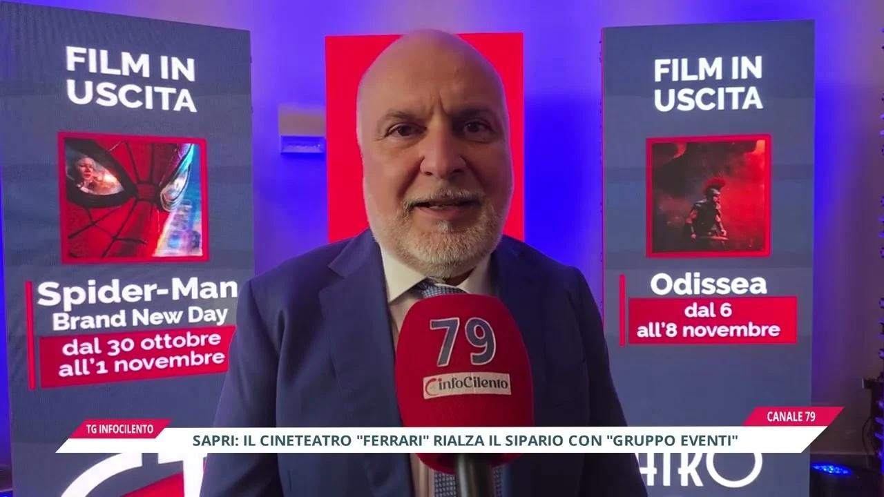 Sapri: il Cineteatro “Ferrari” rialza il sipario con “Gruppo Eventi”