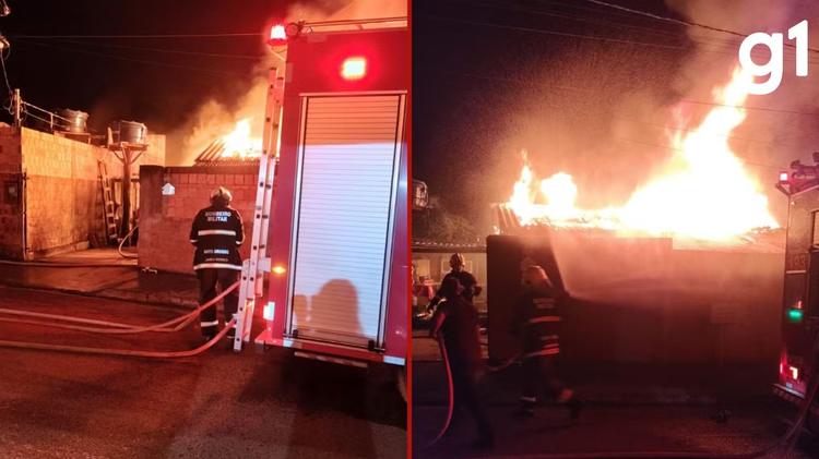 Incêndio atinge casa de idosa e destrói pertences em Pontes e Lacerda (MT)