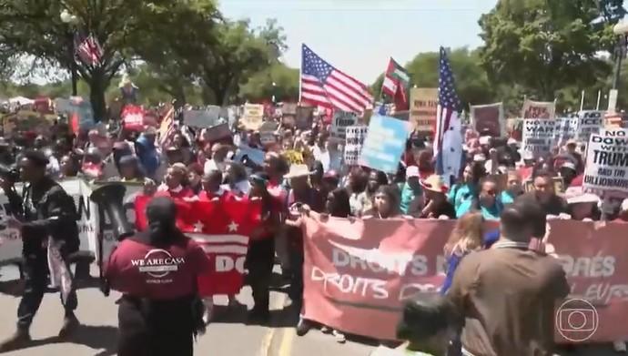 Celebrações e protestos marcam o 1º de Maio pelo mundo