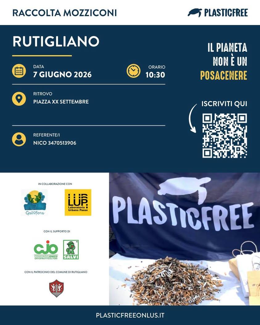 ♻️ 𝐈𝐥 𝟕 𝐠𝐢𝐮𝐠𝐧𝐨 𝐚 𝐑𝐮𝐭𝐢𝐠𝐥𝐢𝐚𝐧𝐨 𝐥𝐚 𝐫𝐚𝐜𝐜𝐨𝐥𝐭𝐚 𝐦𝐨𝐳𝐳𝐢𝐜𝐨𝐧𝐢 𝐨𝐫𝐠𝐚𝐧𝐢𝐳𝐳𝐚𝐭𝐚 𝐝𝐚 𝐏�...