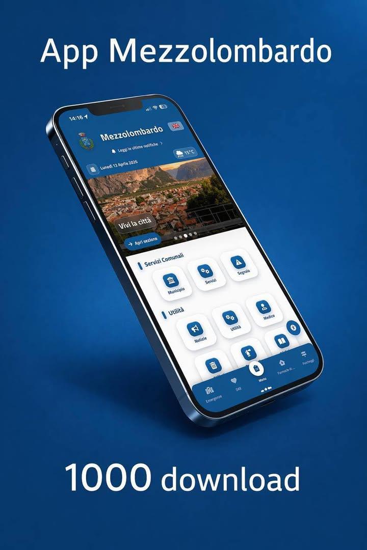 💪🏻 1000 PERSONE HANNO SCELTO LA APP “MEZZOLOMBARDO”  📱 In poche settimane l’app “Mezzolombardo” ha raggiunto i primi...