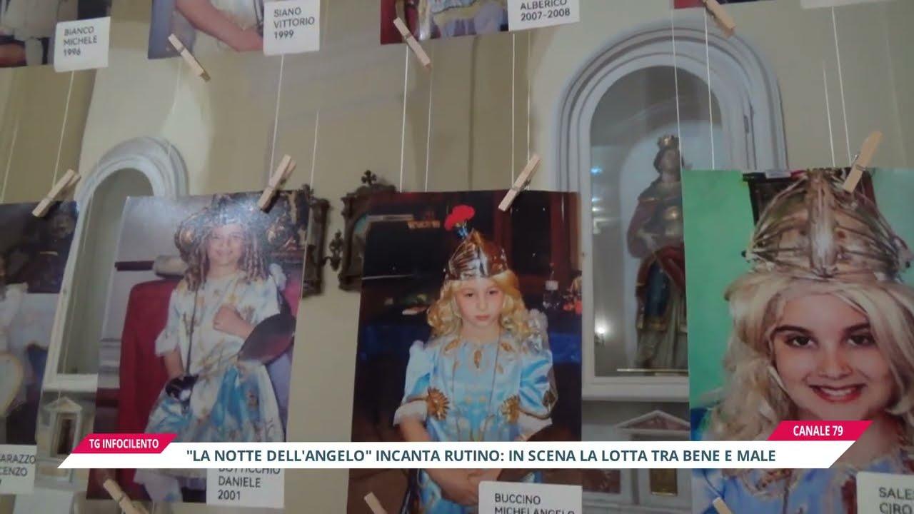 “La Notte dell’Angelo” incanta Rutino: in scena la lotta tra bene e male