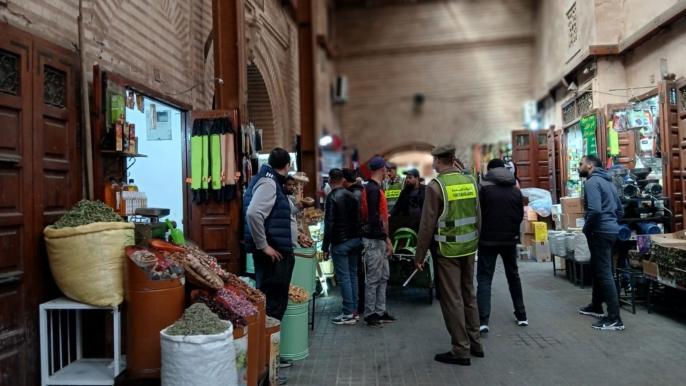 حملة جديدة تستهدف محتلي الملك العام بمحيط حي الملاح بمراكش