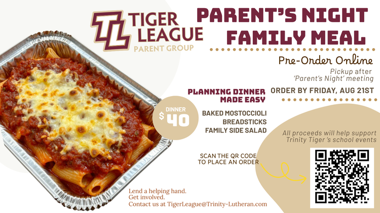 Parent’s Night Family Meal