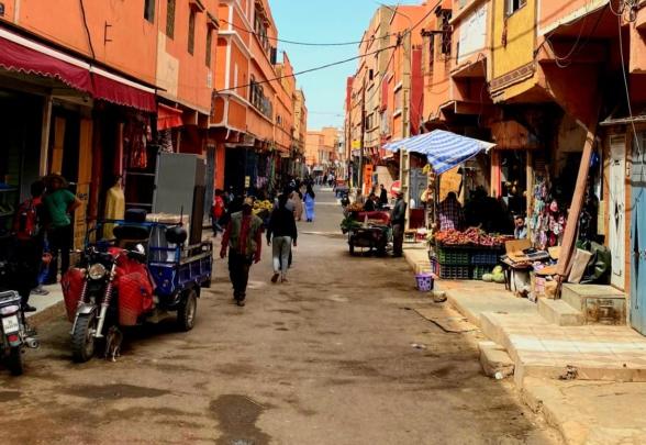 قائد الملحقة الإدارية الأولى بإمنتانوت يقود حملة ميدانية لتحرير الملك العمومي