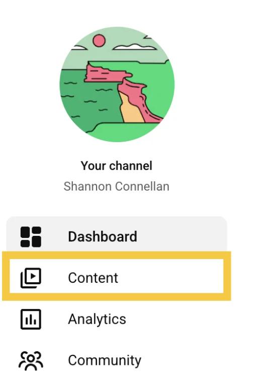 A screenshot of YouTube's 
