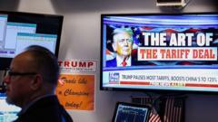 En gráficos: ¿cómo le está yendo realmente a la economía de EE.UU. bajo la presidencia de Trump?