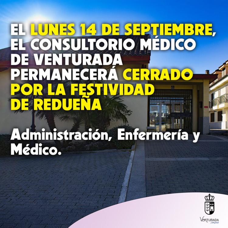 Consultorio médico cerrado