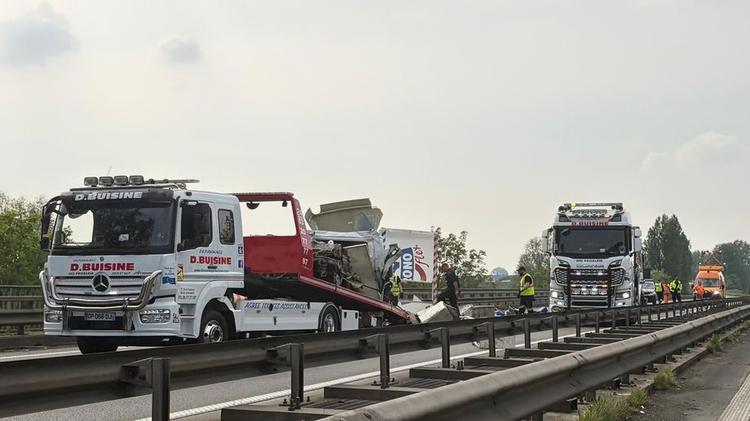A25 coupée à Erquinghem-Lys ce lundi&nbsp;: des automobilistes bloqués pendant plusieurs heures