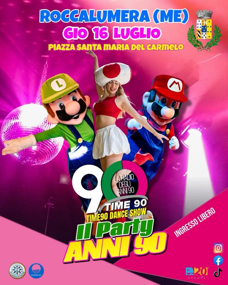 🎶 𝗟’𝗘𝘀𝘁𝗮𝘁𝗲 𝗮 𝗥𝗼𝗰𝗰𝗮𝗹𝘂𝗺𝗲𝗿𝗮 𝘀𝗶 𝗮𝗰𝗰𝗲𝗻𝗱𝗲 𝗰𝗼𝗻 “𝗥𝗮𝗱𝗶𝗼 𝗧𝗶𝗺𝗲 𝟵𝟬 𝗗𝗮𝗻𝗰𝗲 𝗦𝗵𝗼𝘄”!...