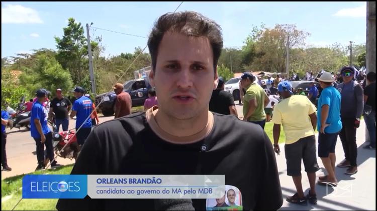 Eleições 2026: saiba como foi o dia do candidato Orleans Brandão ao governo do Maranhão