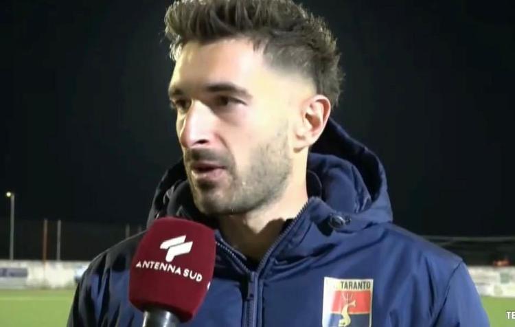 Taranto, Rizzo: “Abbiamo avuto le occasioni migliori, sono fiducioso”