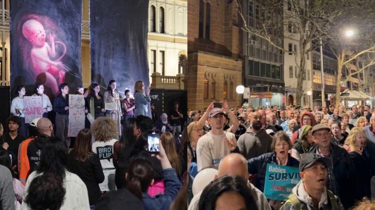 Milhares de cristãos se reúnem para orar pelo fim do aborto na Austrália