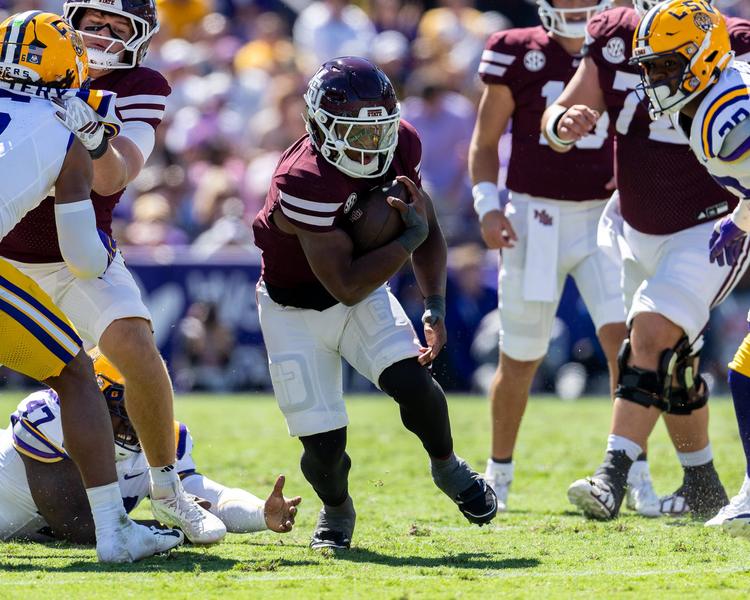 LSU shuts out Mississippi State 31-0 as Bulldogs struggle without key offensive weapons