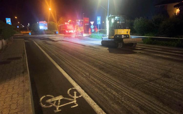 AVIGLIANA – Partono i primi interventi di asfaltatura e sistemazione delle strade