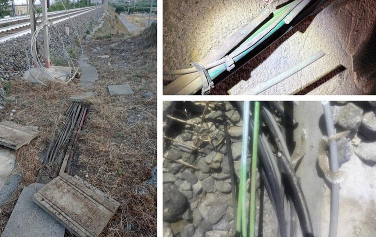 Cavi tranciati su quattro linee della rete ferroviaria in Calabria, circolazione in ripresa. Indaga la Procura: furto di rame o sabotaggio