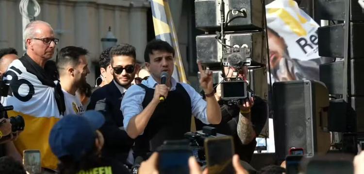 Renan Santos inicia campanha à Presidência em São Paulo