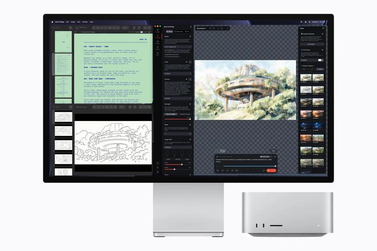 Apple Mac Studio Draw Things