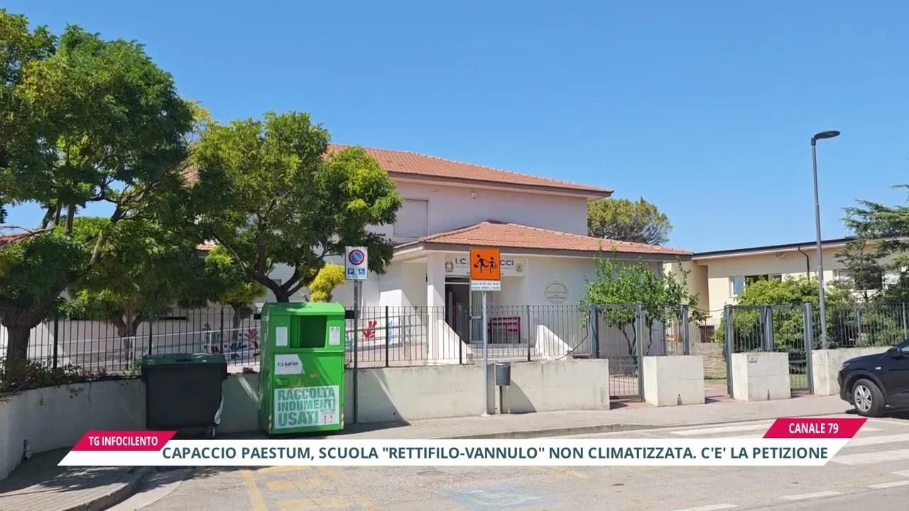 Capaccio Paestum, caldo nelle aule della scuola di Rettifilo-Vannulo: avviata petizione