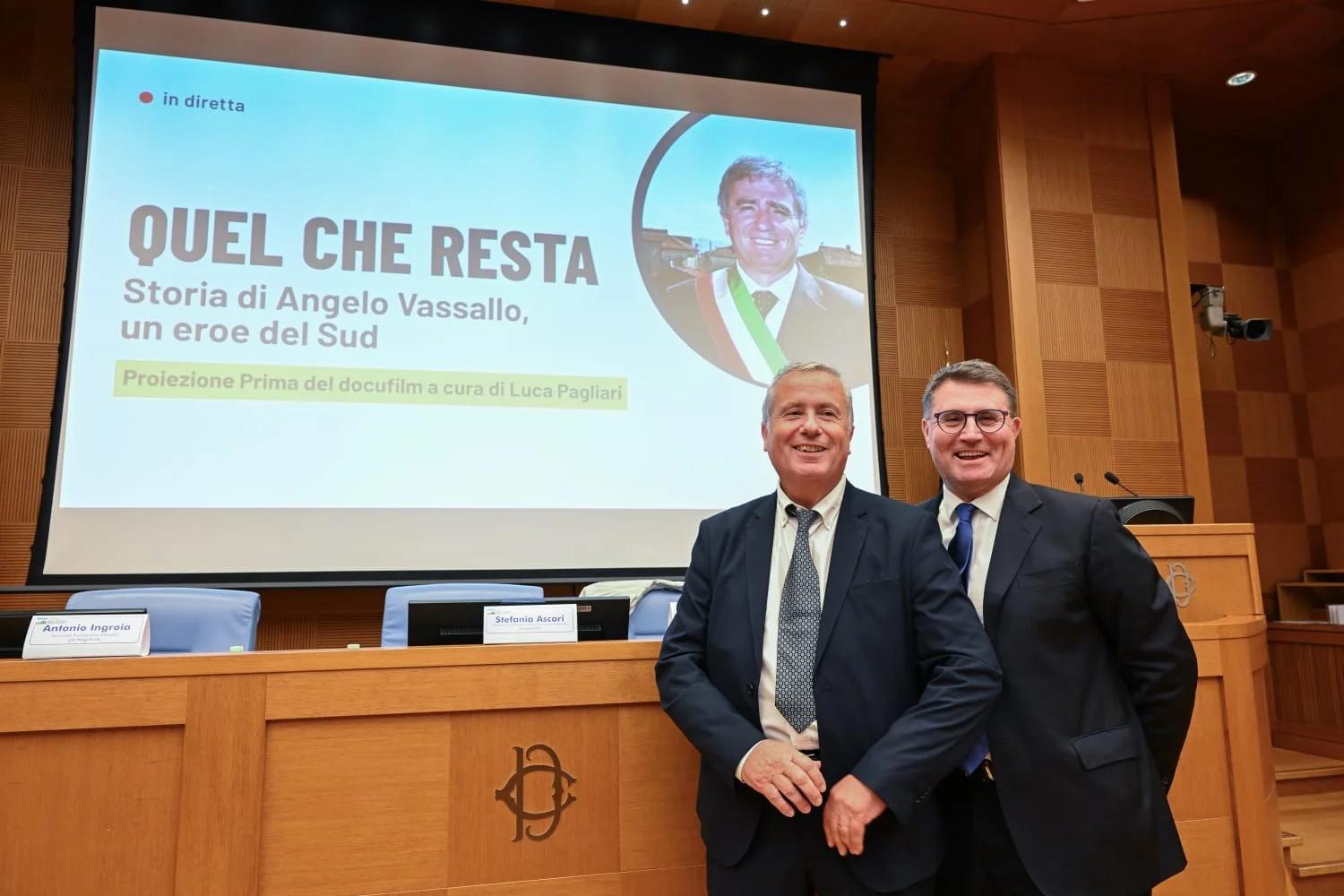 Diffamazione su caso Vassallo: condannati Mediaset, Golia e fratelli del sindaco
