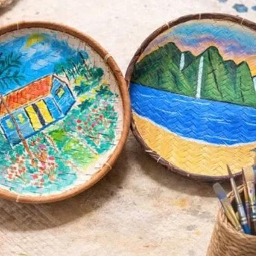 Atelier peinture sur vanne