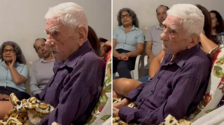 Prestes a completar 100 anos, idoso conta como manteve sua fé: “Nunca olhei para o lado”