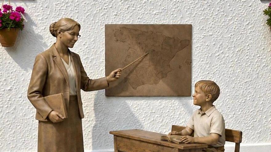 Panaderos, maestras y agricultores: Estas son las seis esculturas de bronce que rendirán homenaje a antiguos oficios históricos en Alhaurín de la Torre