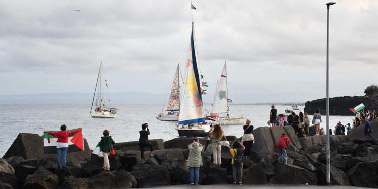 Flotilla verso Gaza, 25 barche a Siracusa. Si attendono le altre dalla Spagna