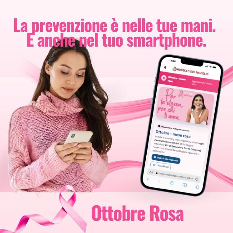 In occasione di Ottobre Rosa , l’App del tuo Comune ti aiuta a conoscere le campagne di prevenzione attive e trovare il...